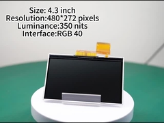 4.3 inch LCD Monitor Module with 480*272 Pixels TFT LCD Screen with Brightness 350 nits